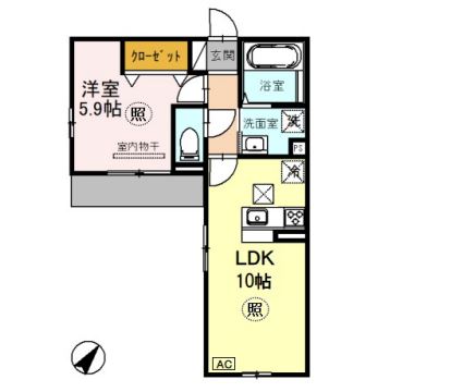 物件○○の間取り図