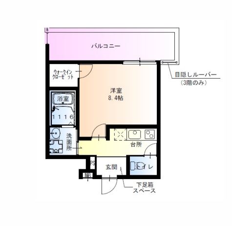 物件○○の間取り図