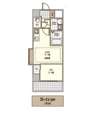 物件○○の間取り図