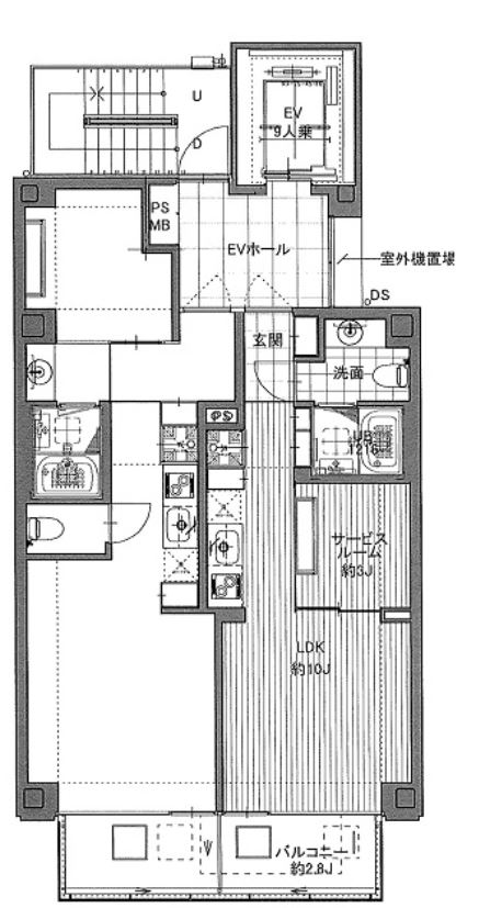 物件○○の間取り図