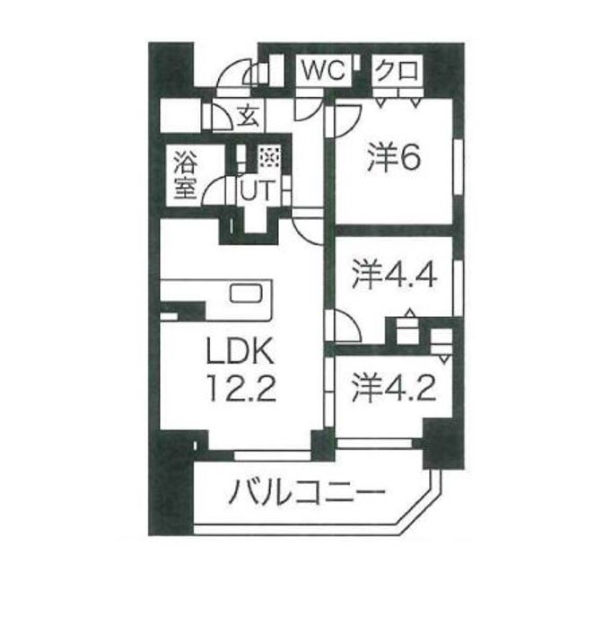 物件○○の間取り図