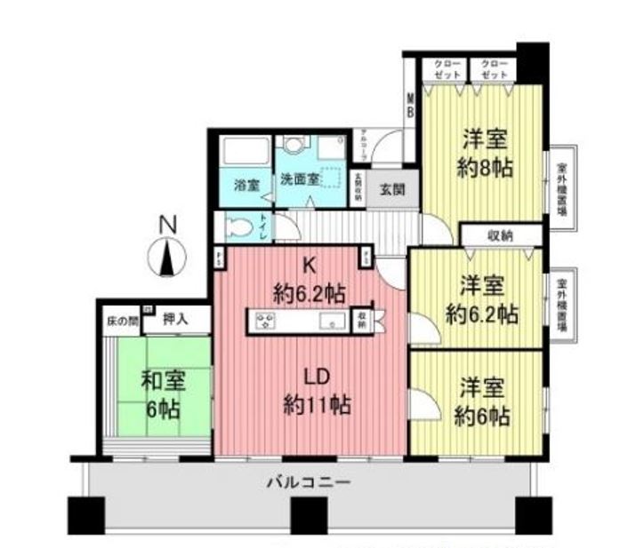 物件○○の間取り図