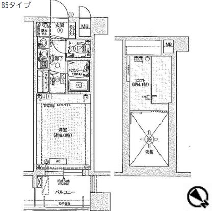 物件○○の間取り図