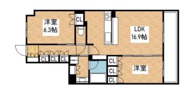 物件○○の間取り図