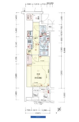 物件○○の間取り図