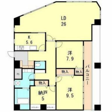 物件○○の間取り図