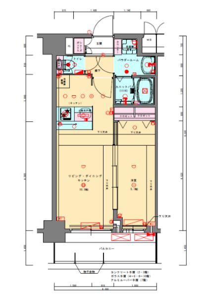 物件○○の間取り図