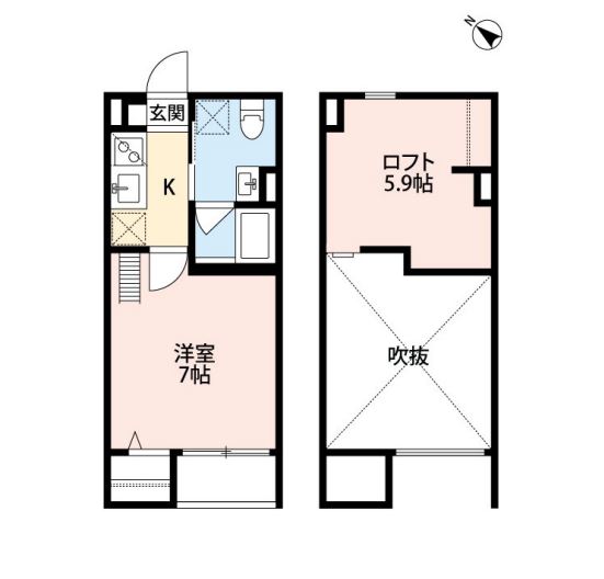 物件○○の間取り図