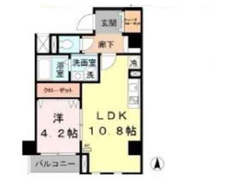 物件○○の間取り図