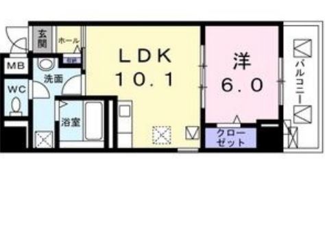 物件○○の間取り図