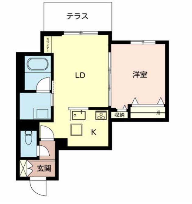 物件○○の間取り図