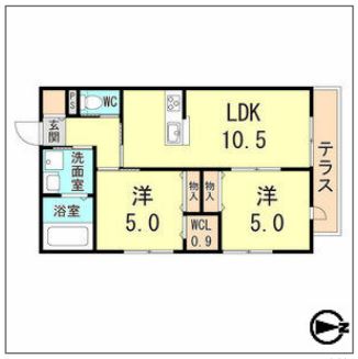 物件○○の間取り図