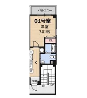 物件○○の間取り図