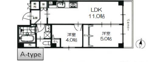 物件○○の間取り図