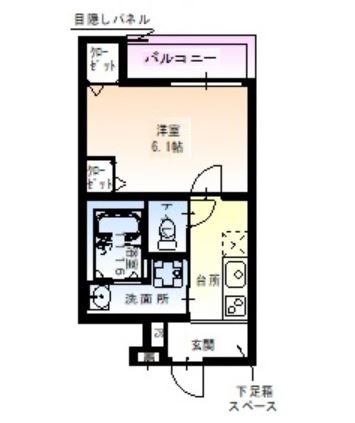 物件○○の間取り図