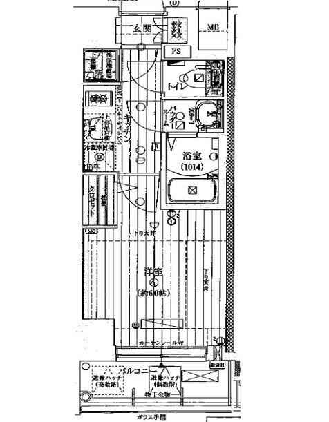 物件○○の間取り図