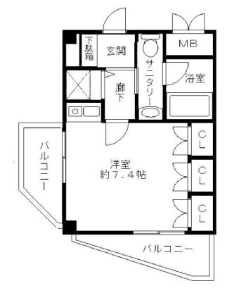 物件○○の間取り図