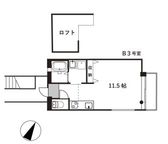 物件○○の間取り図