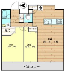 物件○○の間取り図