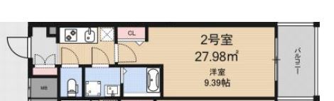 物件○○の間取り図