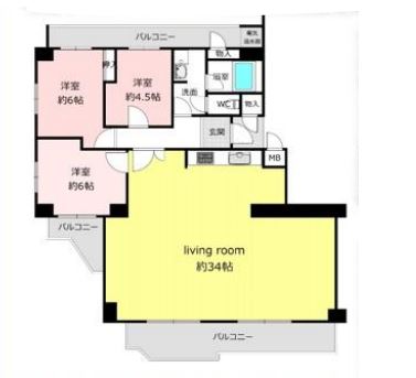 物件○○の間取り図