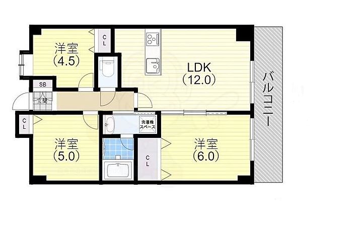 物件○○の間取り図