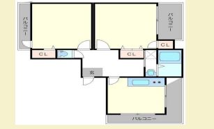 物件○○の間取り図