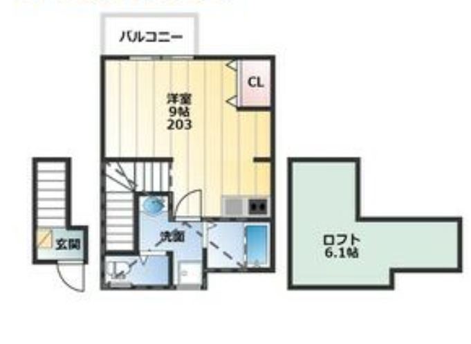 物件○○の間取り図