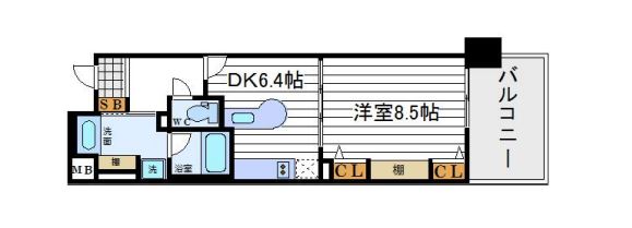 物件○○の間取り図