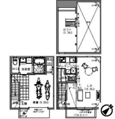 物件○○の間取り図