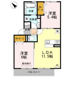 物件○○の間取り図