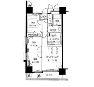 物件○○の間取り図