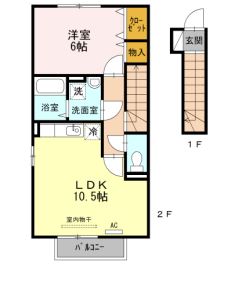 物件○○の間取り図