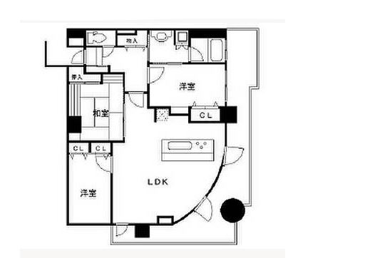 物件○○の間取り図