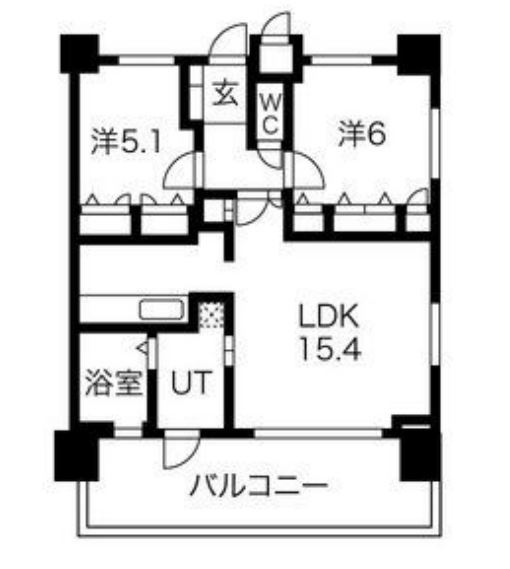 物件○○の間取り図