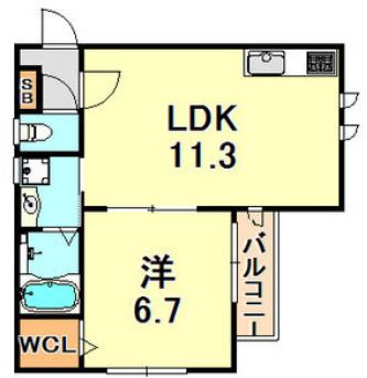 物件○○の間取り図