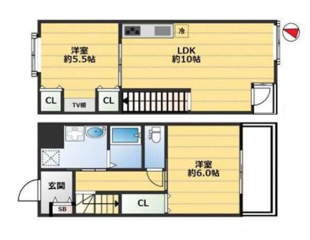 物件○○の間取り図