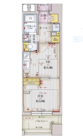 物件○○の間取り図