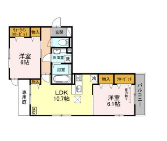 物件○○の間取り図