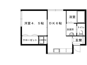 物件○○の間取り図