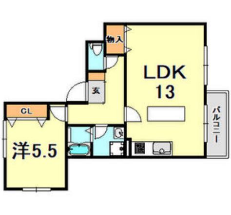 物件○○の間取り図