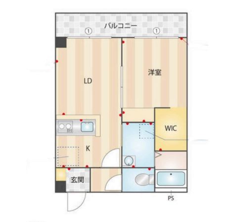 物件○○の間取り図