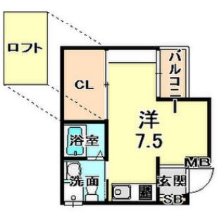 物件○○の間取り図