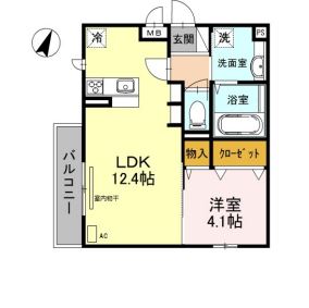 物件○○の間取り図