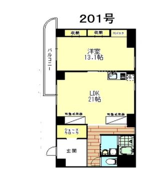 物件○○の間取り図