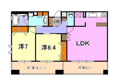 物件○○の間取り図