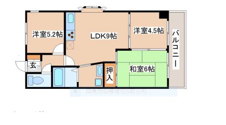 物件○○の間取り図