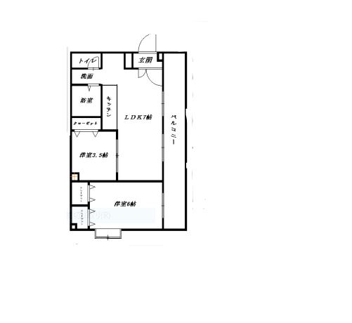 物件○○の間取り図