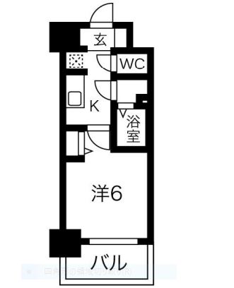 物件○○の間取り図