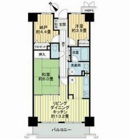 物件○○の間取り図